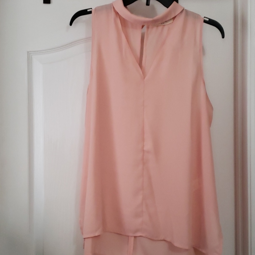 Pink blouse